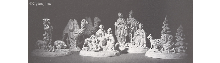 The First Cybis Porcelain Nativity Set (1950s)